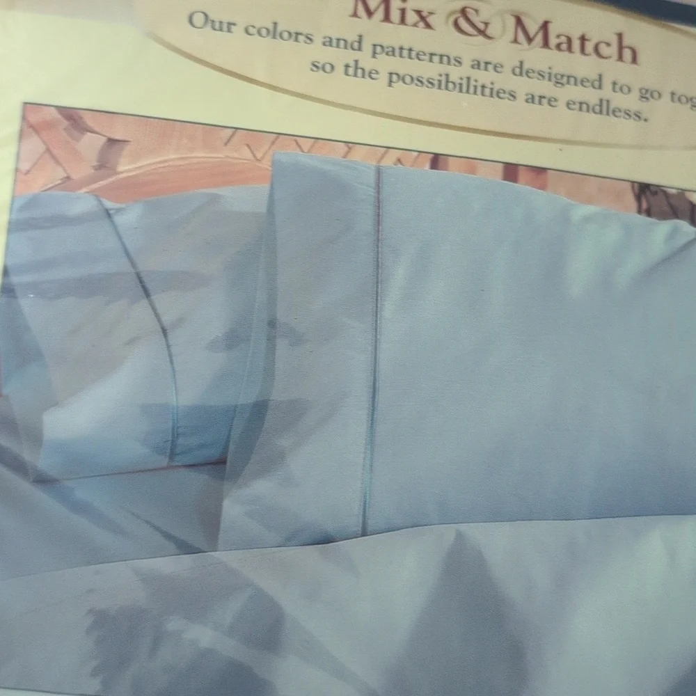 Select Edition Vintage Cream Fitted Sheet Cotton‎ Blend Deadstock NIP